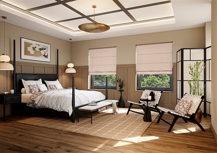Emily Bond Hawthorn, Swiss Red - Roman Blind - Image 6
